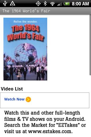 The 1964 World’s Fair Android Entertainment