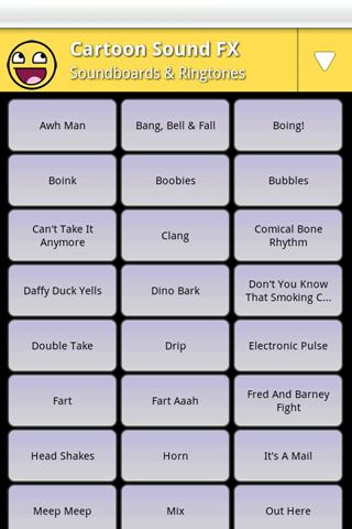 Cartoon Sound Effects Android Entertainment