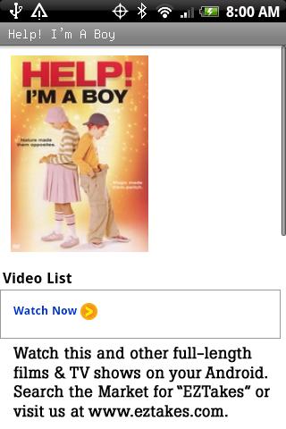 Help! I’m A Boy Movie Android Entertainment