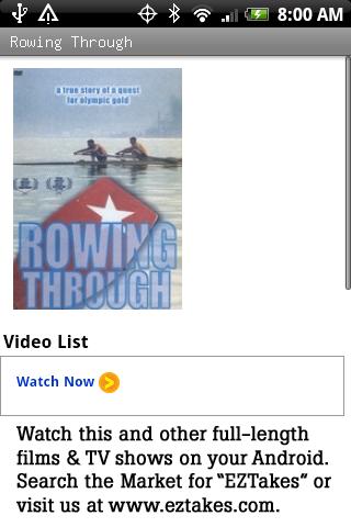 Rowing Through Movie Android Entertainment