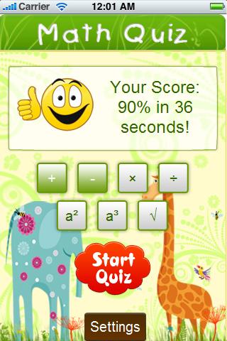 Math Quiz for All Ages Android Entertainment
