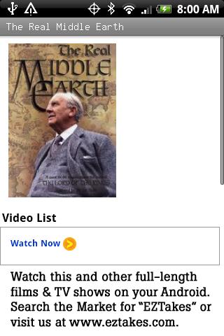 The Real Middle Earth Android Entertainment