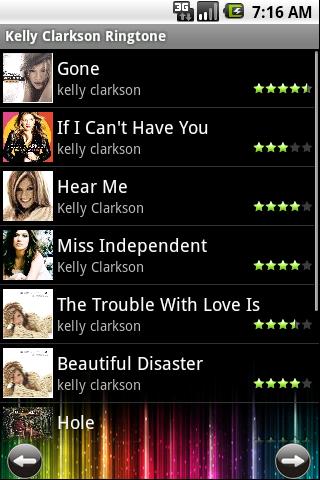 Kelly Clarkson Ringtone Android Entertainment