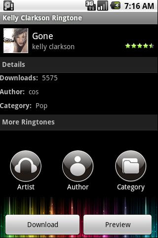 Kelly Clarkson Ringtone Android Entertainment