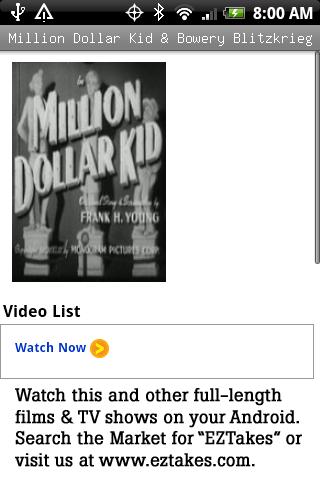 Million Dollar Kid & Bowery Android Entertainment