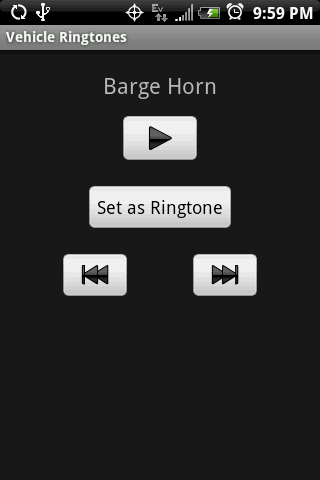 VEHICLE Ringtones