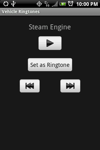 VEHICLE Ringtones Android Entertainment