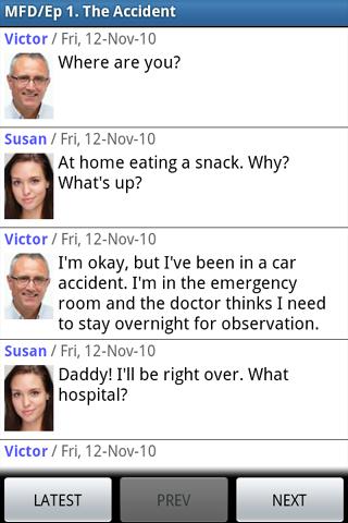 Messaging Family Drama Sample
