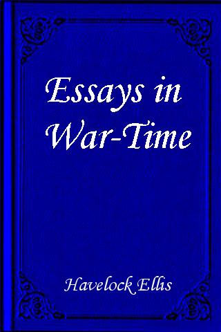 Essays in War-Time