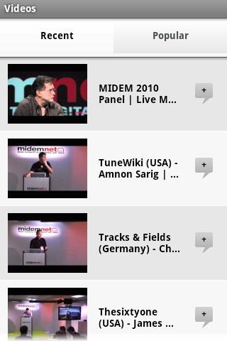 MIDEM Android Entertainment