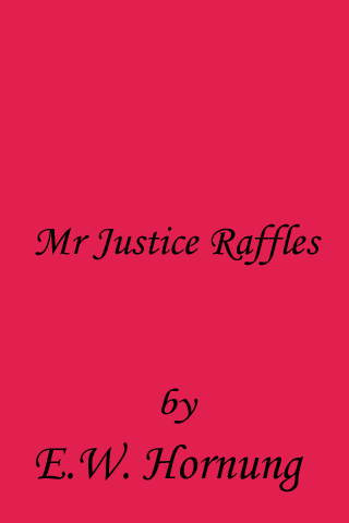 Mr Justice Raffles