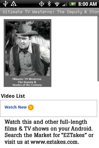 TV Westerns: The Deputy Android Entertainment