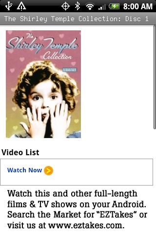 Shirley Temple Collection P1 Android Entertainment