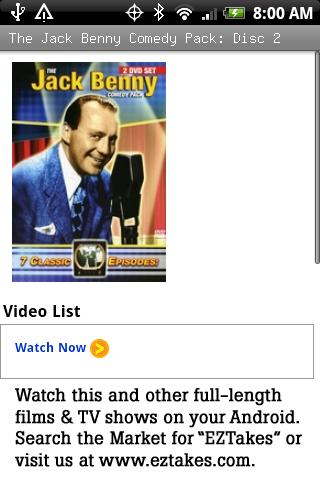 Jack Benny Comedy Pack P2 Android Entertainment