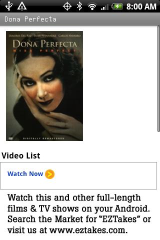 Dona Perfecta Movie Android Entertainment