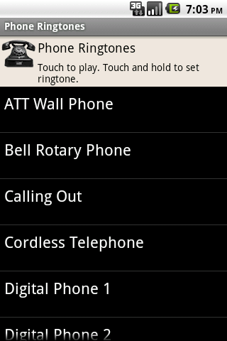 Phone Ringtones Android Entertainment