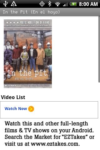 In the Pit (En el hoyo) Movie Android Entertainment