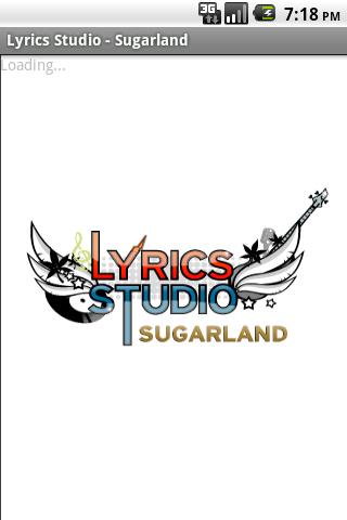 Sugarland Lyrics Studio Android Entertainment