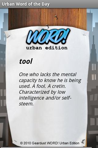 Word! Urban! Android Entertainment