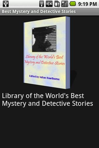 Mystery and Detective Stories