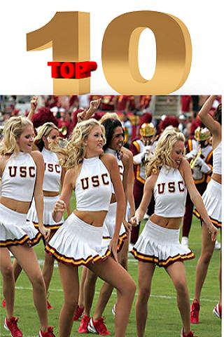 Top10 college CheerLeadergirls