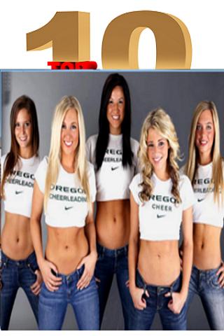 Top10 college CheerLeadergirls Android Entertainment