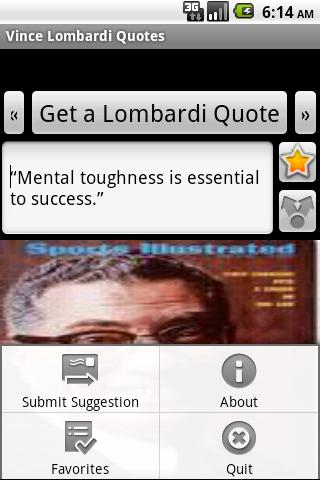 Vince Lombardi Quotes Android Entertainment