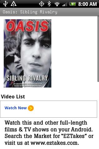 Oasis: Sibling Rivalry