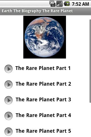 Earth The Biog The Rare Planet Android Entertainment