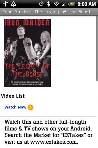 Iron Maiden: Legacy of Beast Android Entertainment