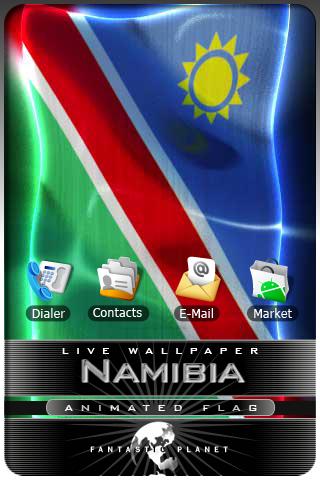 NAMIBIA LIVE FLAG Android Entertainment