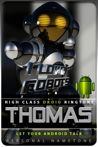 THOMAS nametone droid Android Entertainment