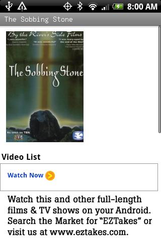 The Sobbing Stone Movie Android Entertainment