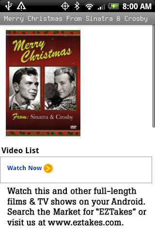 Merry Christmas Sinatra Crosby Android Entertainment