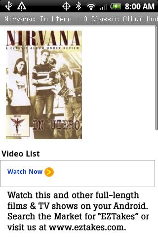 Nirvana: In Utero Under Review
