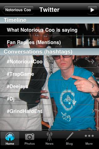 Notorious Coo Android Entertainment