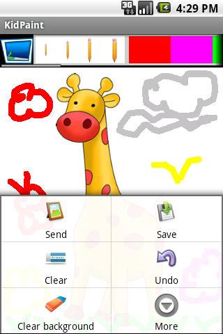 KidPaint(painting tool for kid Android Education