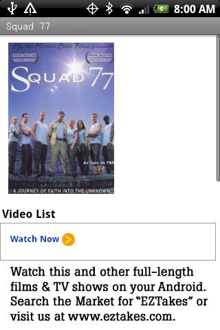 Squad 77 Movie