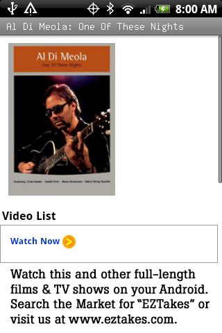 Al Di Meola One Of These Night Android Entertainment