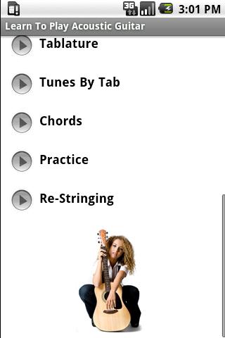 Learn To Play Acoustic Guitar. Android Entertainment