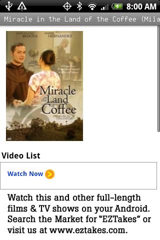 Miracle in the Land of Coffee Android Entertainment