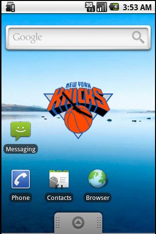 New York Knicks Clock Android Entertainment