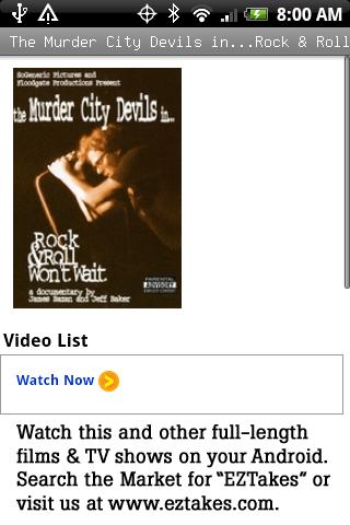 Murder City Devils in…R&R Android Entertainment