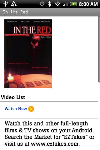 In the Red Movie Android Entertainment