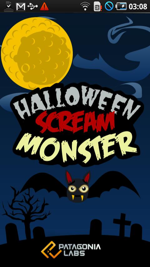 Halloween Scream Monster