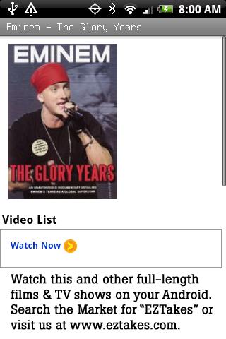 Eminem – The Glory Years Android Entertainment