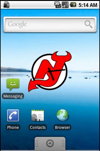 New Jersey Devils Clock Android Entertainment