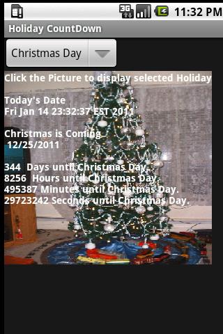 Countdown to Holidays Android Entertainment