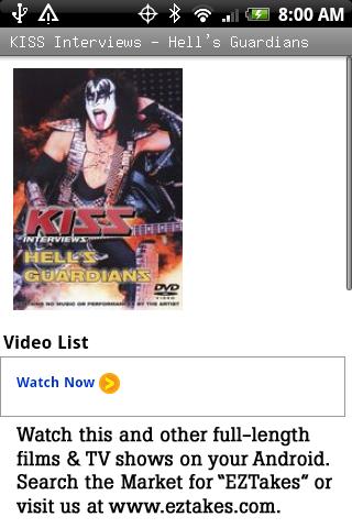 KISS Interviews – Hell’s Guard Android Entertainment