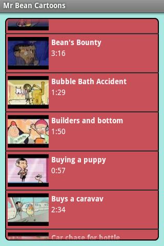 Mr Bean Cartoons Android Entertainment